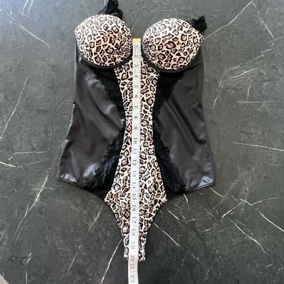 Jolidon Clandestine Body Animal Print Size 85B 38B NWT - Picture 9 of 10